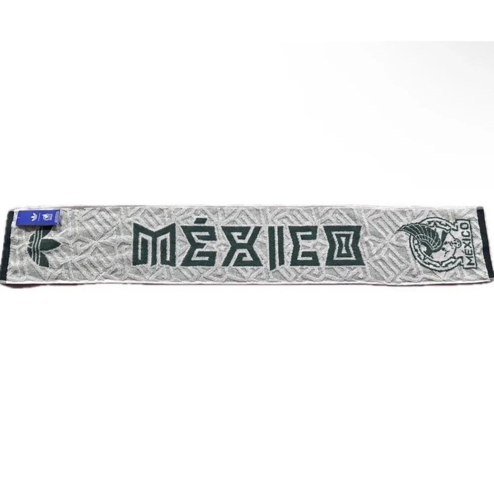 Adidas Mexico Fan Towel Reversible KE6156 Official Merchandise 4ft New